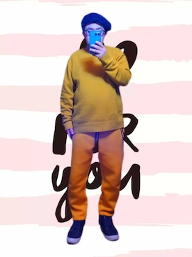 「CONVERSE（コンバース）のアイテム」を使った、さとし🐨相互さん（メンズ・160cm）の春コーディネート