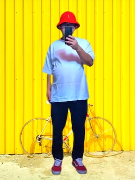「アイテム（チノパンツ）」を使った、さとし🐨相互さん（メンズ・160cm）の秋コーディネート