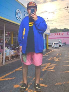 「COBMASTER（コブマスター）のアイテム」を使った、さとし🐨相互さん（メンズ・159cm）の夏コーディネート