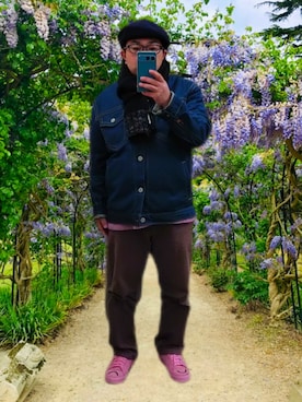 「Levi's（リーバイス）のアイテム」を使った、さとし🐨相互さん（メンズ・160cm）の春コーディネート