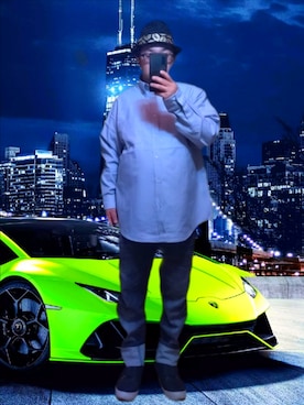 「アイテム（スニーカー）」を使った、さとし🐨相互さん（メンズ・160cm）の秋コーディネート