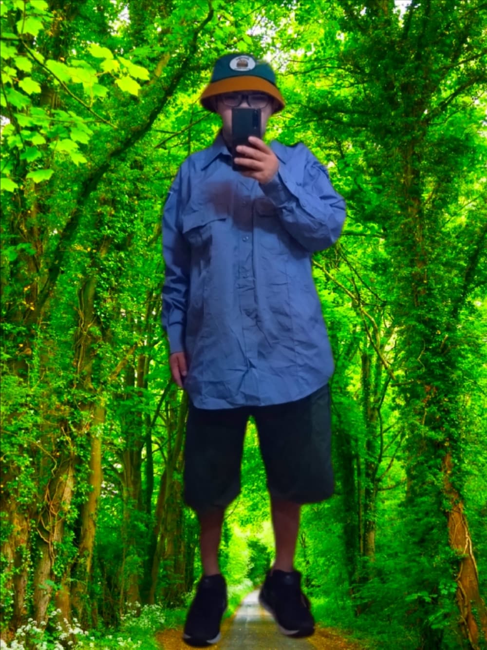 ã°ã¬ãŒç³»ã®ã·ã£ã/ãã©ãŠã¹ãã°ãªãŒã³ç³»ã®ãã³ãããã©ãã¯ç³»ã®ã¹ããŒã«ãŒãççšããã¡ã³ãºã®å€ã³ãŒãã£ããŒãã®1æç®ã®åç