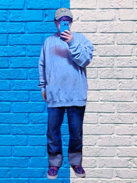 「NIKE（ナイキ）のアイテム」を使った、さとし🐨相互さん（メンズ・160cm）の冬コーディネート