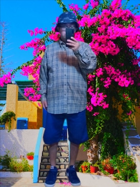 「アイテム（パンツ）」を使った、さとし🐨相互さん（メンズ・160cm）の夏コーディネート