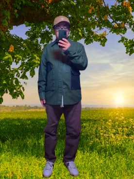 「アイテム（チノパンツ）」を使った、さとし🐨相互さん（メンズ・160cm）の冬コーディネート