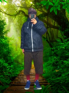 「アイテム（チノパンツ）」を使った、さとし🐨相互さん（メンズ・160cm）の秋コーディネート