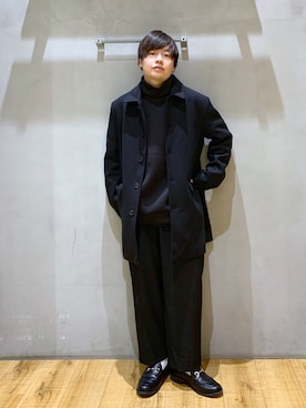 「GLOBAL WORK（グローバルワーク）のアイテム（その他アウター）」を使った、いしかわさん（メンズ・168cm）の冬コーディネート