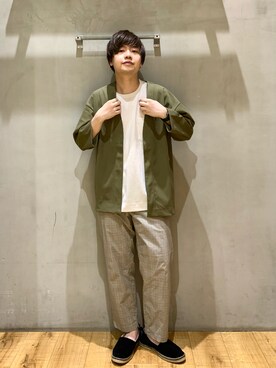 Global Work グローバルワーク メンズ のカーディガン ボレロコーディネート Zozotown