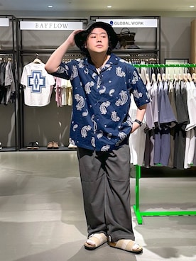 いしかわさん（メンズ・168cm）の夏コーディネート