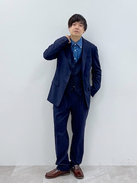 「グローバルワークいしかわコーデ」｜いしかわさん（メンズ・168cm）の冬コーディネート
