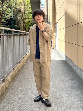 いしかわさん(メンズ・168cm)の春コーディネート