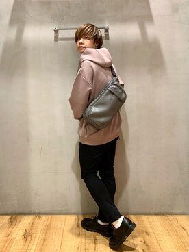 「GLOBAL WORK（グローバルワーク）のAirCushion エアクッションパーカー長袖/219352（パーカー）」を使った、いしかわさん（メンズ・168cm）の秋コーディネート