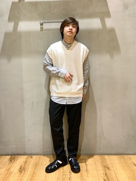 いしかわさん（メンズ・168cm）の春コーディネート