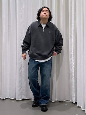 「アイテム（その他シューズ）」を使った、いしかわさん（メンズ・168cm・30代）の秋コーディネート
