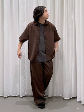 「GLOBAL WORK（グローバルワーク）のアイテム」を使った、いしかわさん（メンズ・168cm）の夏コーディネート