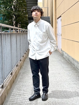 「グローバルワークいしかわコーデ」｜いしかわさん（メンズ・168cm）の秋コーディネート