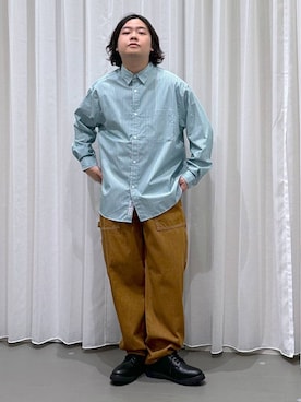「アイテム（その他シューズ）」を使った、いしかわさん（メンズ・168cm・30代）の秋コーディネート