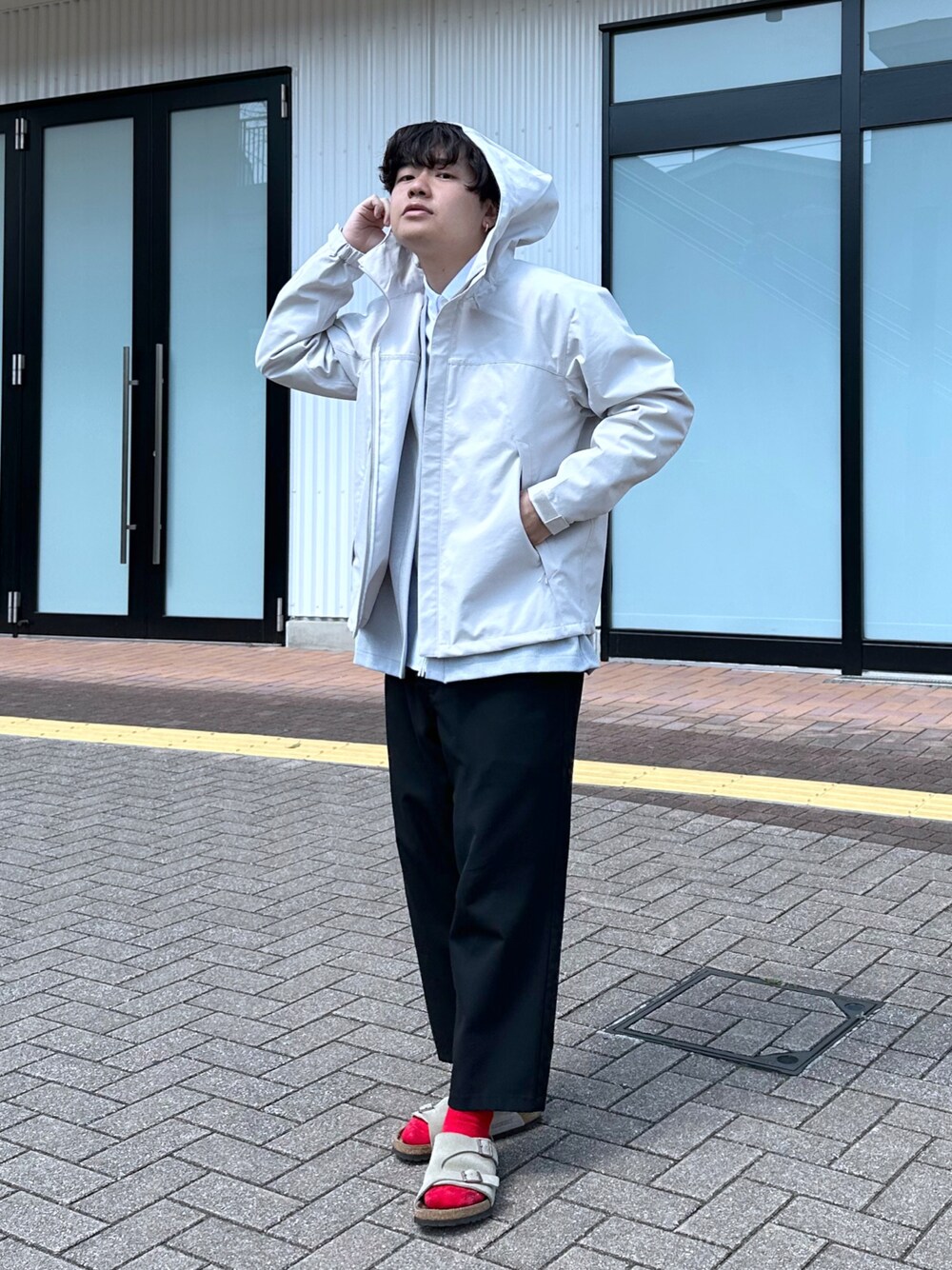トップスと、ワイドパンツ、セット セットアップ 上下セット ストライプ柄 トップス ワイドパンツ