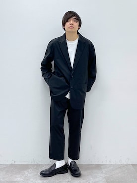 「グローバルワークいしかわコーデ」｜いしかわさん（メンズ・168cm）の春コーディネート