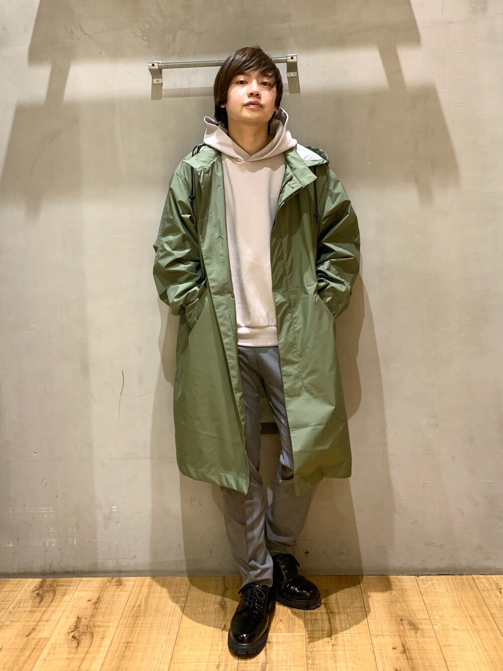 GLOBAL WORK モッズコート GLOBAL WORK - GLOBAL WORK モッズコート L 140〜150cmの通販 by