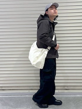 「アイテム（マウンテンパーカー）」を使った、いしかわさん（メンズ・168cm・30代）の秋コーディネート