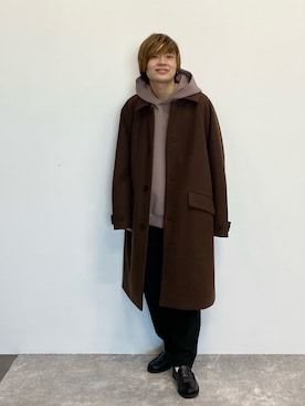 「GLOBAL WORK（グローバルワーク）のAirCushion エアクッションパーカー長袖/219352（パーカー）」を使った、いしかわさん（メンズ・168cm）の冬コーディネート