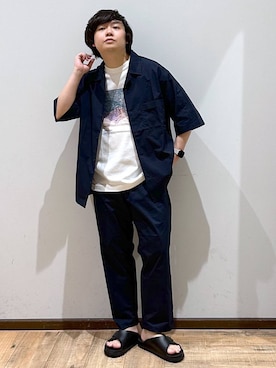 いしかわさん（メンズ・168cm）の夏コーディネート