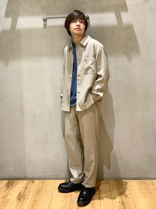 セール】スズリラシャツ長袖/255738（シャツ/ブラウス）｜GLOBAL WORK