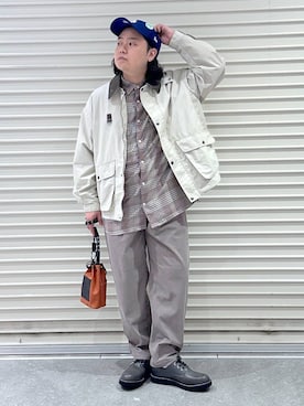 「アイテム（その他アウター）」を使った、いしかわさん（メンズ・168cm・30代）の秋コーディネート