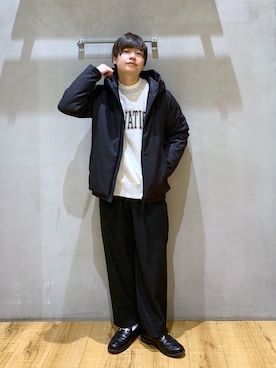 アーバンワイドスラックス＋WARM/267891を使った人気ファッション