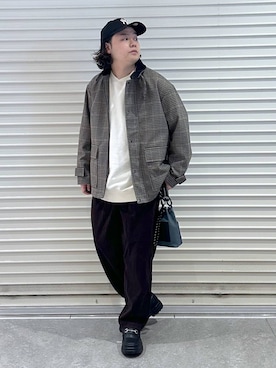 「LAKOLE（ラコレ）のアイテム」を使った、いしかわさん（メンズ・168cm）の秋コーディネート