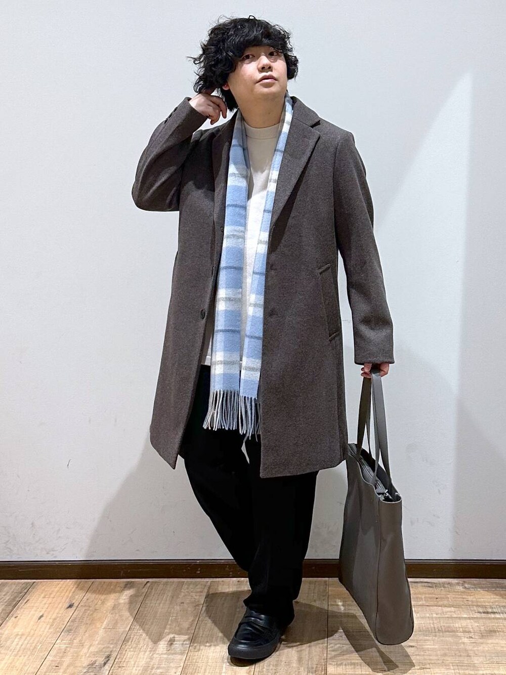 アーバンクリーンワイドパンツ+WARM/115944を使った人気ファッション