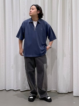「アイテム（サンダル）」を使った、いしかわさん（メンズ・168cm・30代）の秋コーディネート