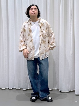 「GLOBAL WORK（グローバルワーク）のアイテム」を使った、いしかわさん（メンズ・168cm）の秋コーディネート