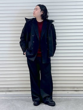 「RAGEBLUE（レイジブルー）のアイテム（ジャケット/アウター）」を使った、いしかわさん（メンズ・168cm）の秋コーディネート