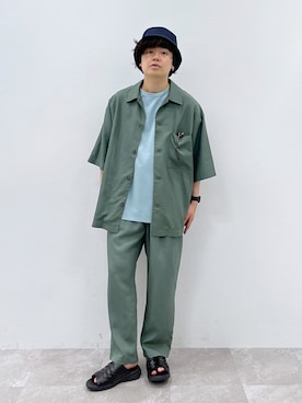 いしかわさん（メンズ・168cm）の夏コーディネート