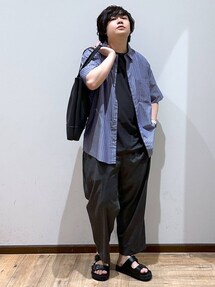 GLOBAL WORK（グローバルワーク）の「サラサラ快適DRYポケットTEE/半袖