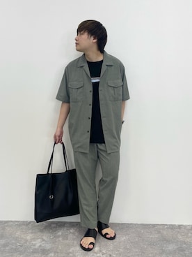 いしかわさん（メンズ・168cm）の夏コーディネート