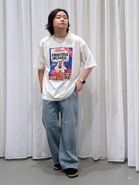 「アイテム（サンダル）」を使った、いしかわさん（メンズ・168cm・30代）の夏コーディネート