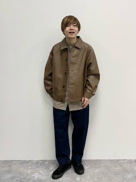 いしかわさん（メンズ・168cm）の冬コーディネート