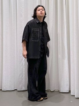 「アイテム（シャツ/ブラウス）」を使った、いしかわさん（メンズ・168cm・30代）の夏コーディネート