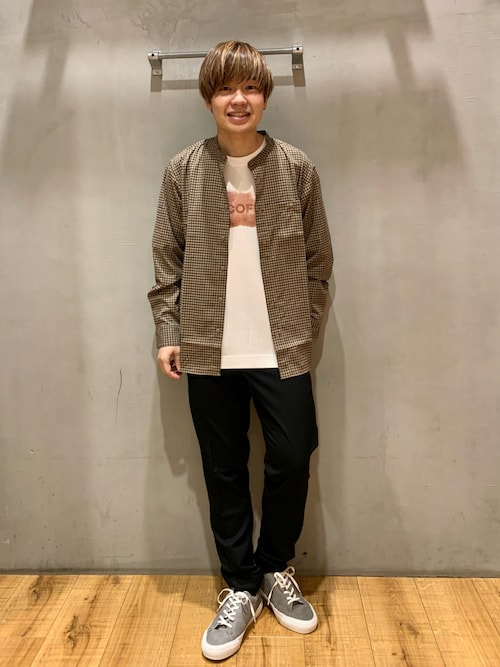 Global Work モリタウン昭島いしかわさんのスラックスを使ったコーディネート Zozotown