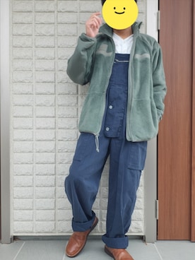 「Danner（ダナー）のアイテム（サンダル）」を使った、ツトムさん（メンズ・168cm）の春コーディネート
