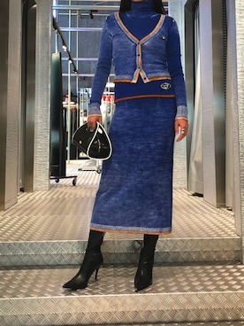 「DIESEL OSAKA」｜チョリさん（レディース・163cm）の秋コーディネート
