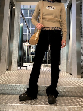 「DIESEL OSAKA」｜チョリさん（レディース・163cm）の秋コーディネート