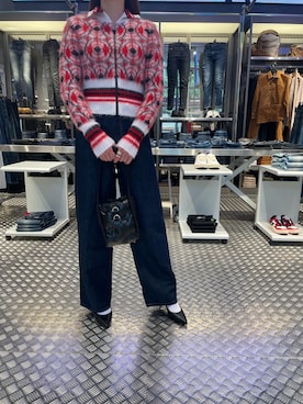 「DIESEL OSAKA」｜「アイテム（パンプス）」を使った、チョリさん（レディース・163cm）の秋コーディネート