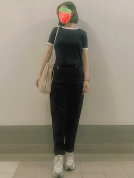 「Marc by Marc Jacobs（マークバイマークジェイコブス）のアイテム（ピアス（両耳用））」を使った、PinkLove♡さん（レディース・164cm）の夏コーディネート