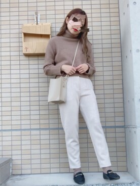 　ぽんさん（レディース・166cm）の冬コーディネート