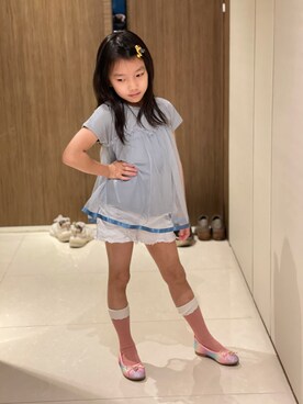 YuriFannyKit使用（ZARA KIDS）的時尚穿搭