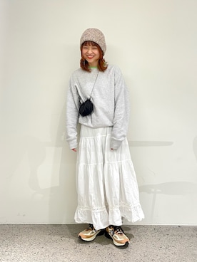 「ポシェット」｜muro☺︎さん（レディース・150cm）の冬コーディネート